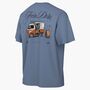Nike U Nsw Tee Lse Cafe Swoosh Van - work blue