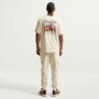 Nike U Nsw Tee Lse Cafe Swoosh Van - lt khaki