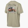 Nike U Nsw Tee Lse Cafe Swoosh Van - lt khaki