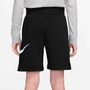 Nike K Nsw Club Ft Short Brand Ng - black/white