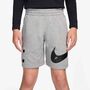 Nike K Nsw Club Ft Short Brand Ng - dk grey heather/black