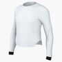 Nike G Nk Mavn Df Ribbed Ls Top - white/white/white