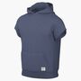 Nike M Nk Df Nac Flc Slvls Hoodie - diffused blue/diffused blue