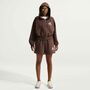 Nike W Nk Phnx Flc Fz Hd Gls - lt chocolate