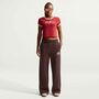 Nike W Nk Phnx Flc Hr Pant Wd Gls - lt chocolate