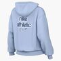 Nike W Nk Phnx Flc Po Hd Ls - hydrogen blue