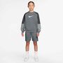 Nike K Nsw Shorts Tracksuit Crew - smoke grey/anthracite/white