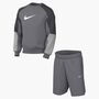 Nike K Nsw Shorts Tracksuit Crew - smoke grey/anthracite/white