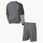 Nike K Nsw Shorts Tracksuit Crew - smoke grey/anthracite/white