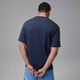 Nike M J Jumpman Ss Lbr Tee 2 - midnight navy/white