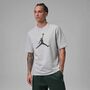 Nike M J Jumpman Ss Hbr Tee 2 - grey heather/black