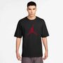 Nike M J Jumpman Ss Hbr Tee 2 - black/gym red