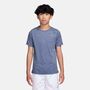 Nike K Nk Df Miler Ss Top - mystic navy/reflective silv