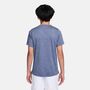 Nike K Nk Df Miler Ss Top - mystic navy/reflective silv