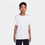 Nike K Nk Df Miler Ss Top - white/white/htr/reflective silv