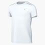 Nike K Nk Df Miler Ss Top - white/white/htr/reflective silv