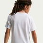 Nike K Nk Df Miler Ss Top - white/white/htr/reflective silv