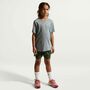 Nike K Nk Df Miler Ss Top - smoke grey/htr/reflective silv