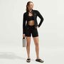 Nike W Nk Ls Fitted Fz Jacke Gls - black