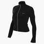 Nike W Nk Ls Fitted Fz Jacke Gls - black