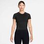 Nike W Np Df Smls Ss Top - black