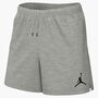 Nike W J Jumpman Flc Short 2 - grey heather/black