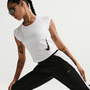 Nike W Nk Tempo Swsh Df Mr 7/8 Pant - black/white/reflective silv