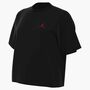 Nike W J Jumpman Ss Gf Tee Lbr 2 - black/gym red