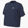 Nike W J Jumpman Ss Gf Tee Lbr 2 - midnight navy/white