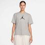 Nike W J Jumpman Ss Gf Tee Hbr 2 - grey heather/black