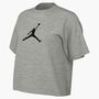 Nike W J Jumpman Ss Gf Tee Hbr 2 - grey heather/black