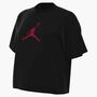 Nike W J Jumpman Ss Gf Tee Hbr 2 - black/gym red