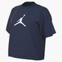 Nike W J Jumpman Ss Gf Tee Hbr 2 - midnight navy/white