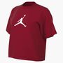 Nike W J Jumpman Ss Gf Tee Hbr 2 - gym red/white