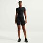 Nike W Nk Df Unvrsa Ss Top Snl - black/black/dk smoke grey