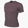 Nike W Nk Df Unvrsa Ss Top Snl - tattoo/burgundy crush/burgundy crus