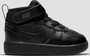 Nike Court Borough Mid 2 (Tdv) - black/black-black