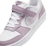 Nike Court Borough Low Recraft (Ps) - white/venice-plum fog-white