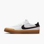 Nike Court Shot - white/black-gum light brown
