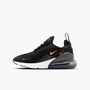 Nike Nike Air Max 270 (Gs) - black/metallic copper-laser orange