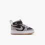 Nike Court Borough Mid 2 (Tdv) - black/lt smoke grey-white-gum med b