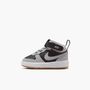 Nike Court Borough Mid 2 (Tdv) - black/lt smoke grey-white-gum med b