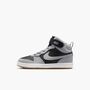 Nike Court Borough Mid 2 (Psv) - black/lt smoke grey-white