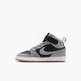 Nike Court Borough Mid 2 (Psv) - black/lt smoke grey-white