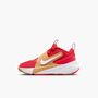Nike Team Hustle D 12 (Ps) - university red/white-metallic gold