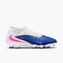 Nike Phantom 6 High Acad Fg/Mg - racer blue/pink blast-white