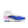 Nike Phantom 6 High Club Fg/Mg - racer blue/pink blast-white