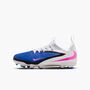 Nike Jr Phantom 6 Low Acad Fg/Mg - racer blue/pink blast-white