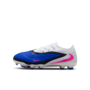 Nike Jr Phantom 6 Low Pro Fg/Mg - racer blue/pink blast-white