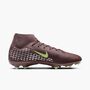 Nike Zm Superfly 10 Acad Km Fg/Mg - plum eclipse/metallic silver